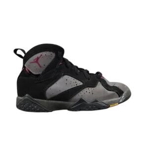 Jordan Retro 7 Sneakers Kids 12 Nike Air Shoes PS Bordeaux Basketball Logo 2015